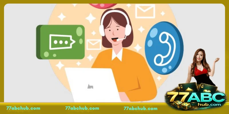 Contact channels for online Customer Support Betting BD at 77ABC