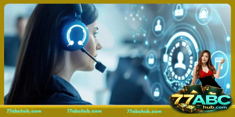 Detailed instructions on how to access support at 77ABC