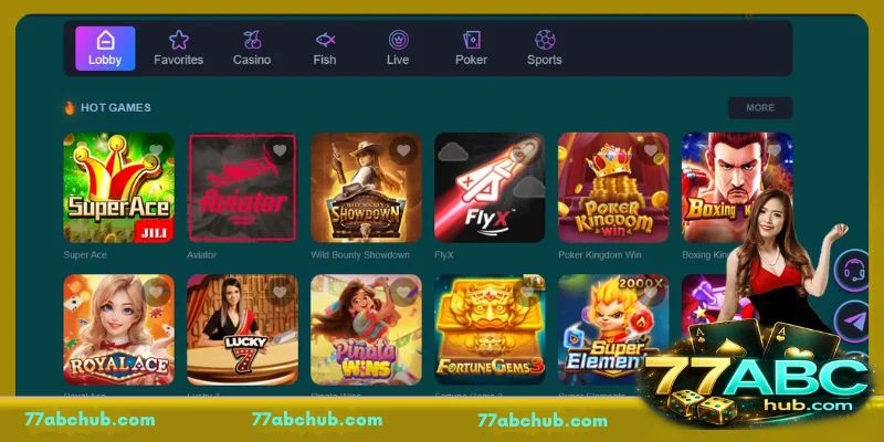 Outstanding games on 77ABC slots machines that you should choose